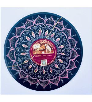 gramophone disc mandala 6